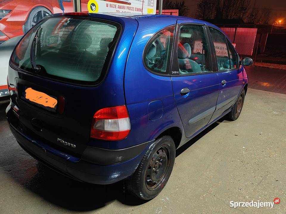 Renoult scenic 16 benzyna z klimatyzacją elektryczne lusterka Scenic Parczew