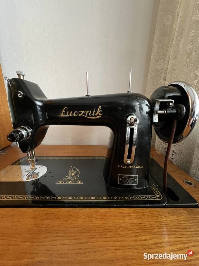 ŁUCZNIK maszyna do szycia zabytek lata 1960te mazowieckie Warszawa sprzedam