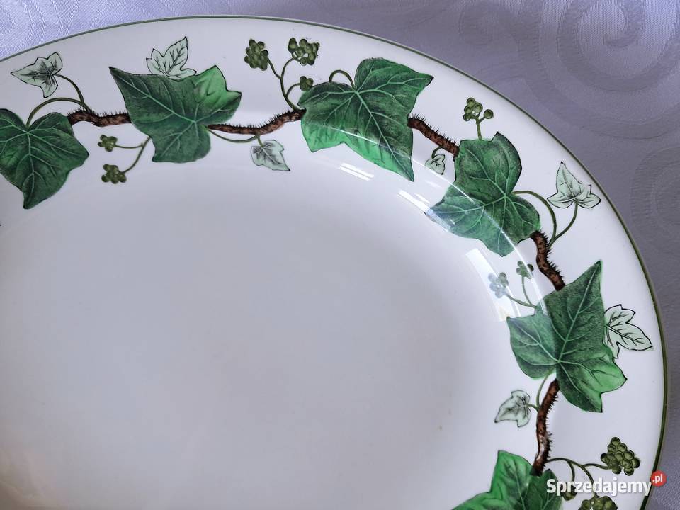 Wedgwood Napoleon Ivy owalny półmisek patera 325 Strzelce Krajeńskie