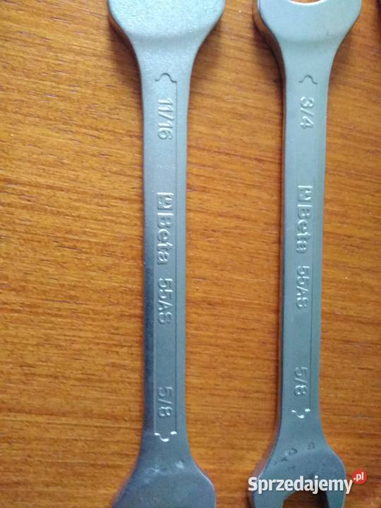 Zestaw 3 kluczy płaskich calowych BETA Szczecin