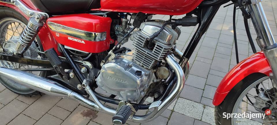 Honda CA Rebel 125 z Niemiec KatB czerwony Motoryzacja