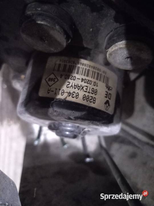 Pompa i sterownik ABS renault Twingo oryginal Rok produkcji 2000 śląskie Gorzyce