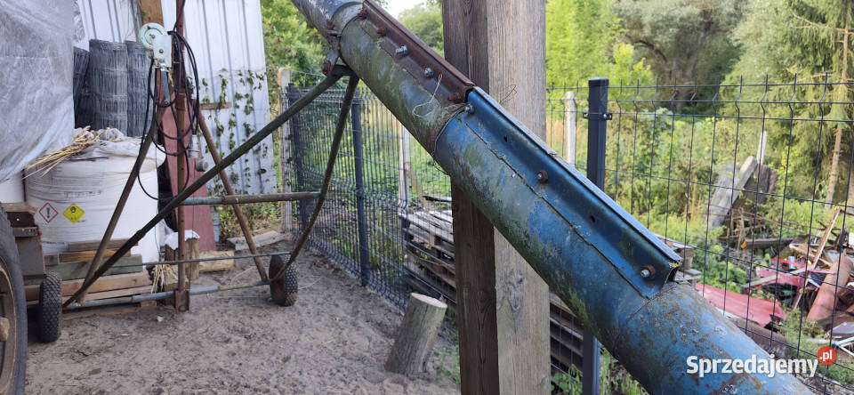 Przenośnik ślimakowy do zbożażmijka 8m Pozostałe zachodniopomorskie Oborzany sprzedam