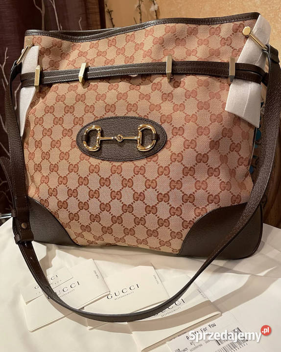 Torebka Damska Gucci Horsebit 1955 GG Supreme Na ramię  warmińsko-mazurskie