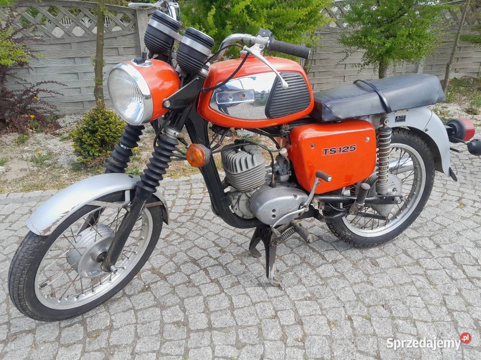 Mz ts 125 z dokumentami redukcja kolekcji pozostałe Tychów Nowy