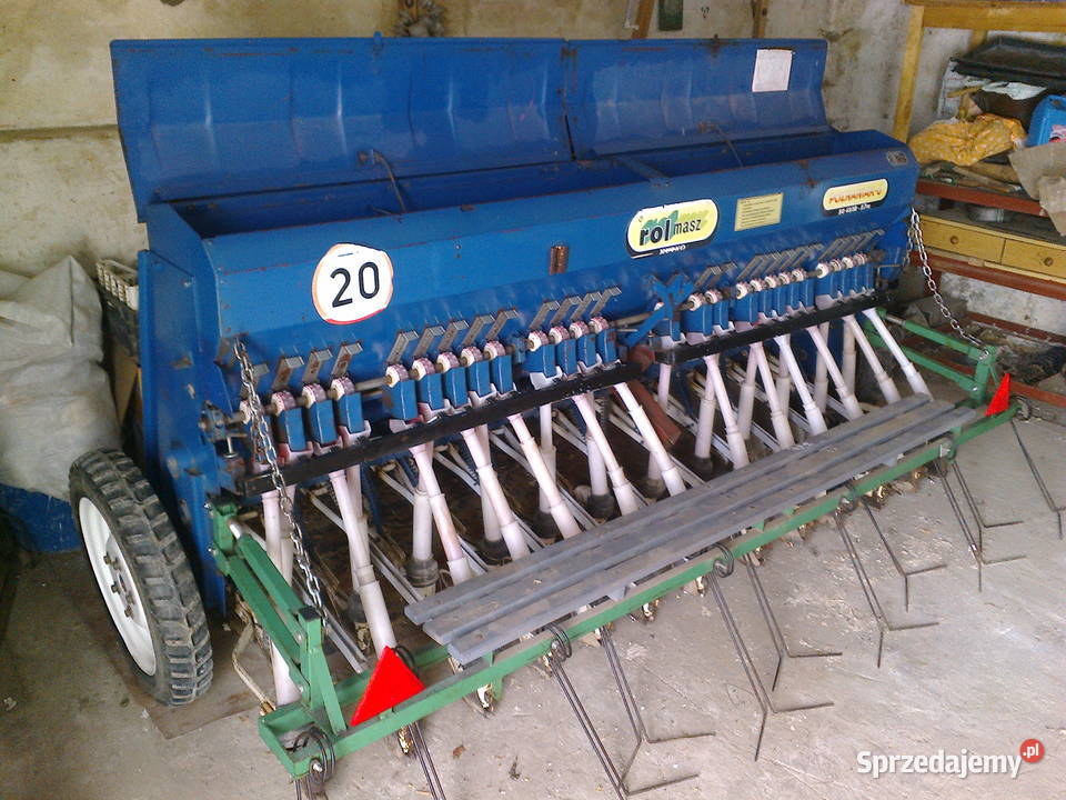 siewnik poznaniak 6 rolmasz agregat siewny