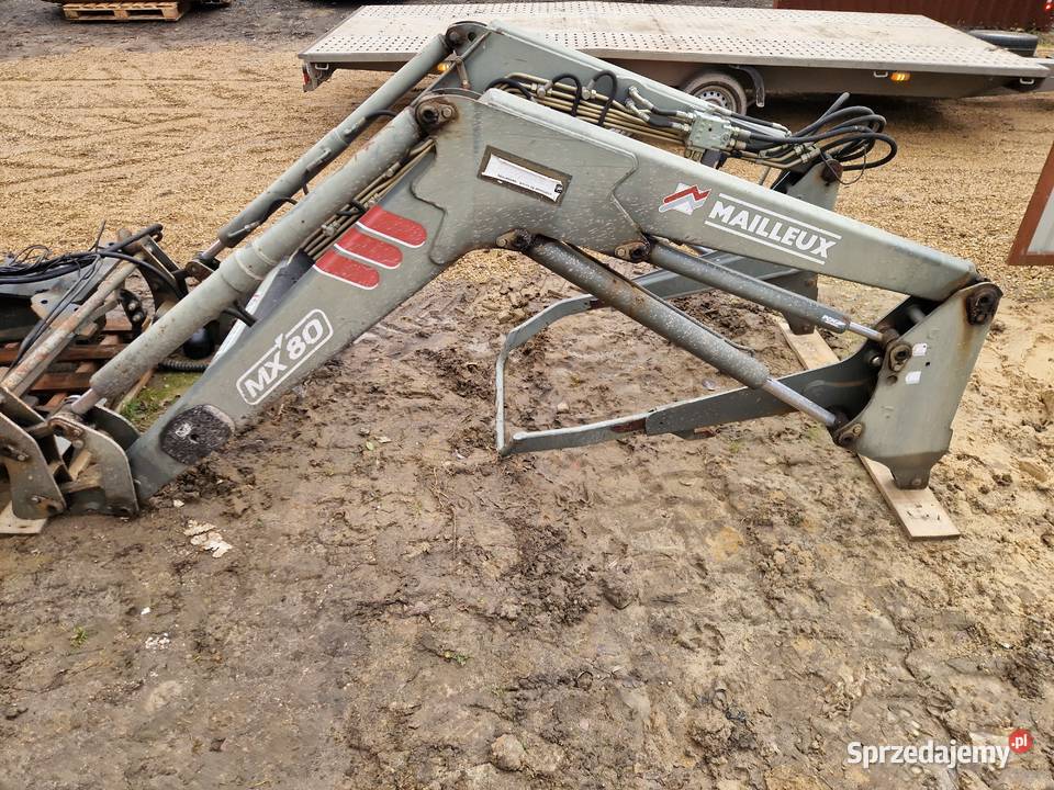 ładowacz czołowy TUR MAILLEUX MX80 MF Massey łódzkie Zelów