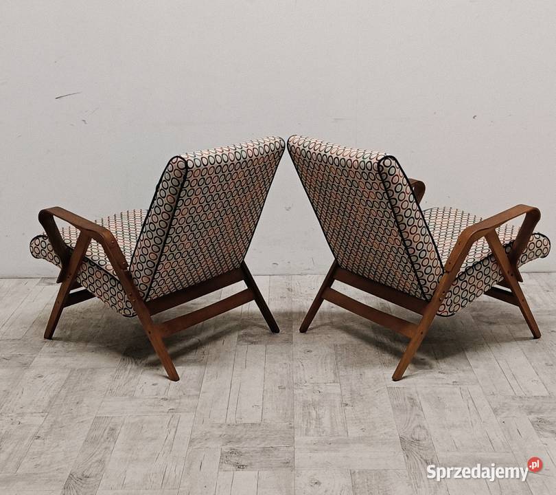 fotel fotele Tatra Czechosłowacja lata 60te Radomsko