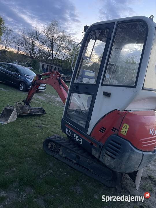 Minikoparka Kubota kx363 z 2003 roku 1580 Orsk