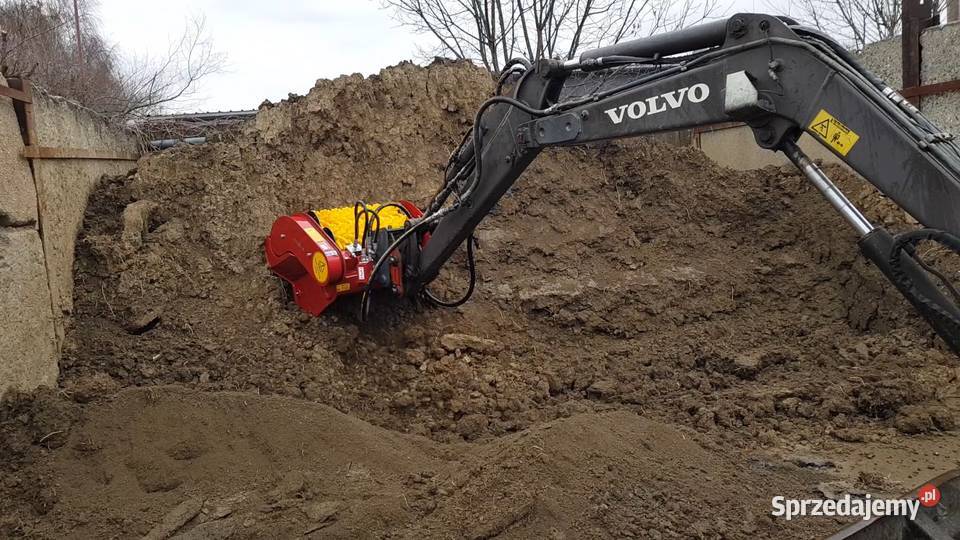 Łyżka przesiewająca do minikoparki ziemia humus Rybnik