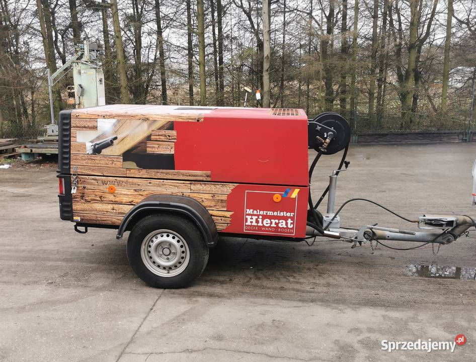 Kompresor śrubowy spalinowy Compair C55 14 bar Kraków