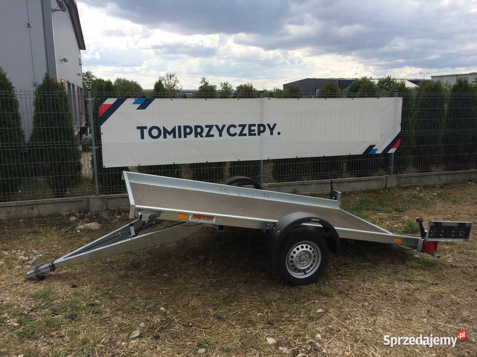 Przyczepa platforma pod maszyny NEPTUN 750DMC 540kg Piła