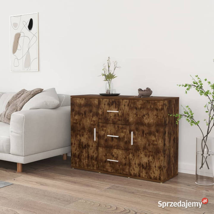 Szafka przydymiony dąb 91x295x65 materiał Warszawa