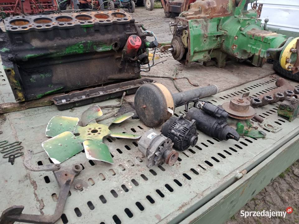 silnik skrzynia zwolnice most głowica John Deere Części zamienne Probostwo Górne