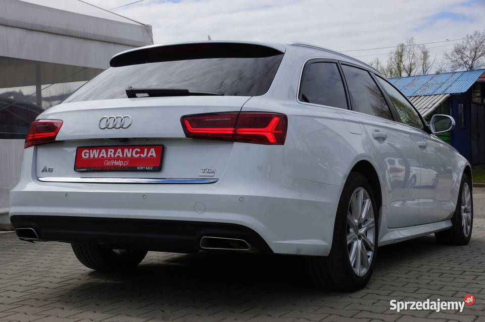 Audi A6 20 TDI CR 190 Navi Kamera Full Skóra LED ASR (kontrola trakcji) Samochody osobowe małopolskie Nowy Sącz