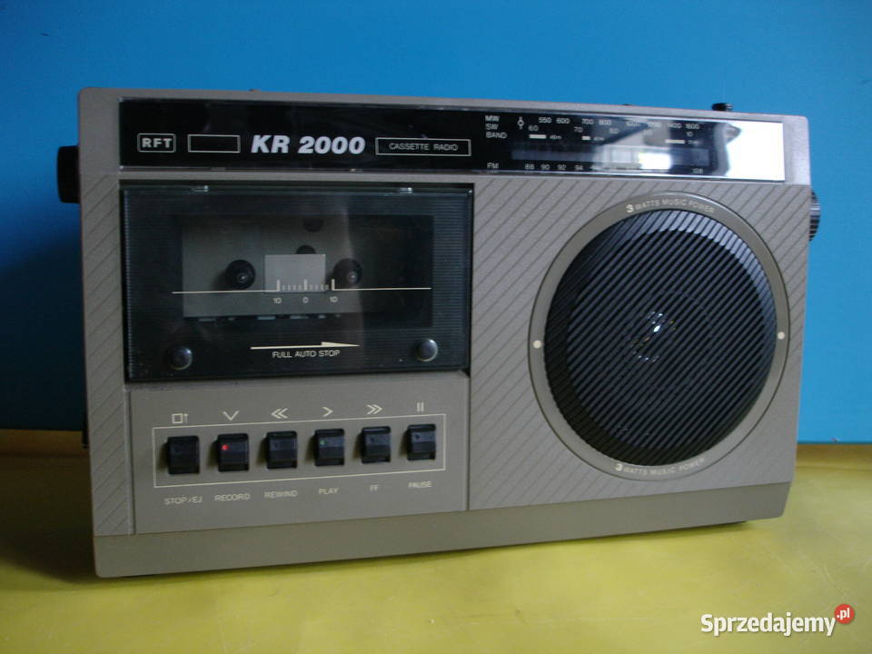 Radiomagnetofon RFT KR2000 Zielona Góra