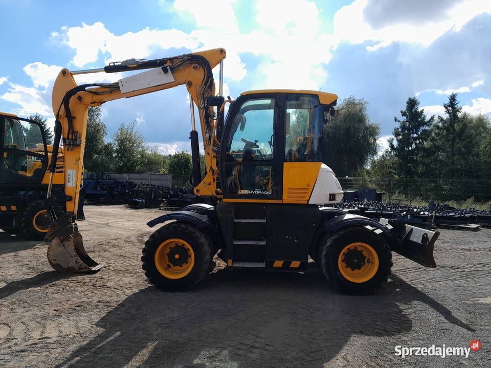 JCB HYDRADIG 110W 2017R KOPARKA KOŁOWA TEREX wielkopolskie Krotoszyn