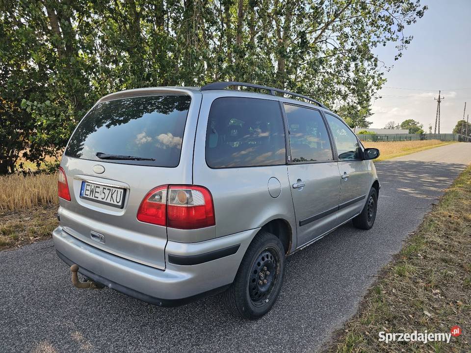 Ford Galaxy 19 Tdi 7 osobowy hak łódzkie Chotynin