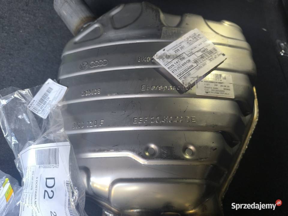 Oryginalny nowy końcowy tłumik Audi A5 S5 lift Układ wydechowy śląskie Radlin