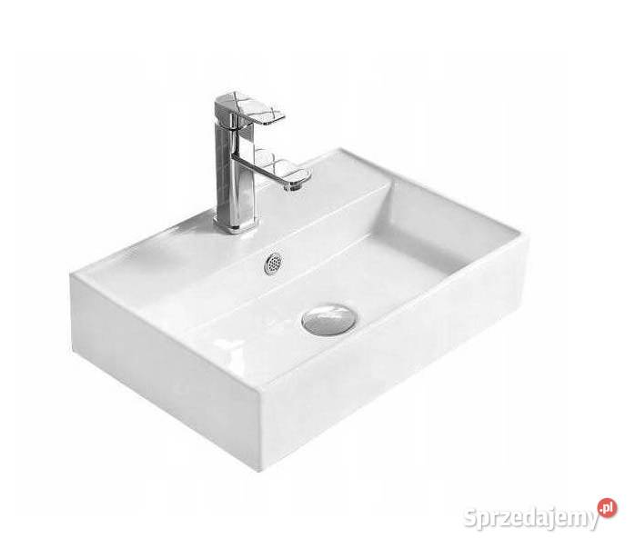 UMYWALKA NABLATOWA ceramiczna 50x35 Biała Choroszcz sprzedam