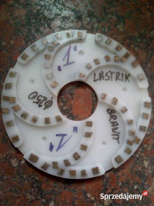 fi 250 1 tarcza diamentowa do szlifowania mazowieckie Strzegowo sprzedam