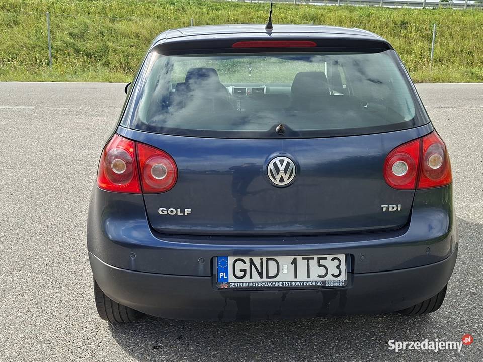Volkswagen Golf V 19 tdi 2006 5 drzwi pomorskie Nowy Dwór Gdański sprzedam