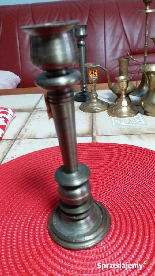 Stalowytoczony świecznik do salonuVintage Loft lubuskie