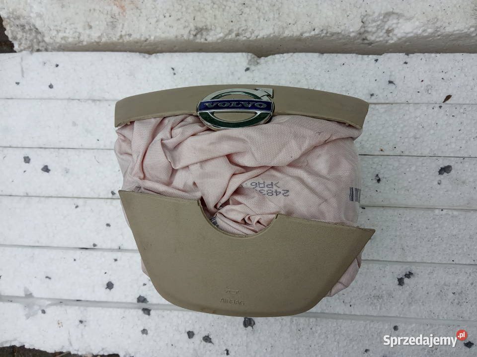 Poduszka airbag kierowcy jasna i czarna Volvo OE osobowe mazowieckie Warszawa sprzedam