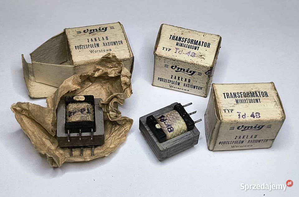 Transformator miniaturowy Td48 Omig nowy pomorskie