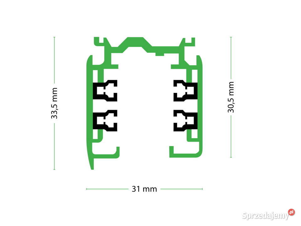 REFLEKTOR LED SZYNOWY SNIPER 36W BIAŁY CIEPŁY Elektronika małopolskie Limanowa