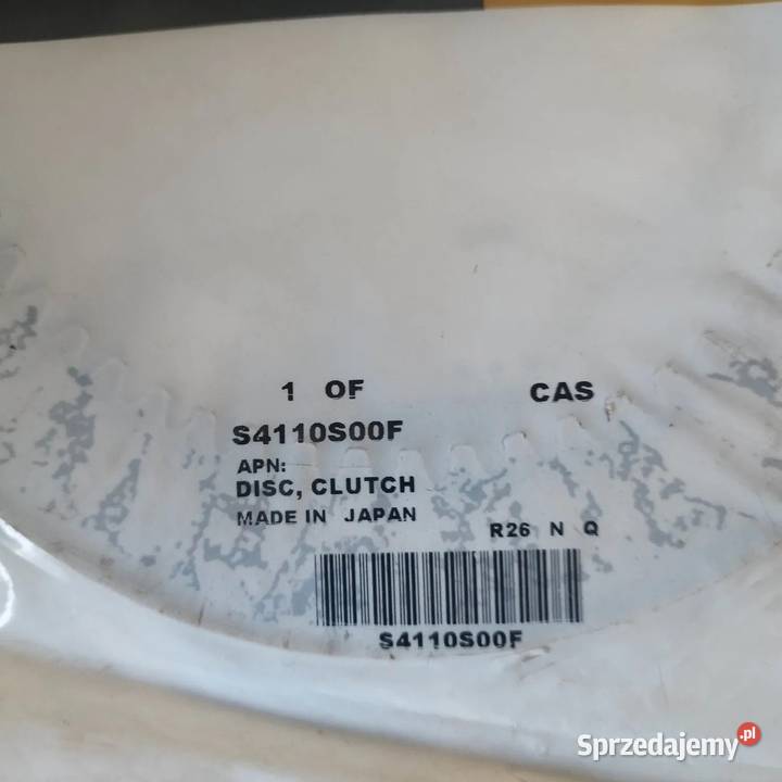 Tarcza sprzegła S4110s00f holland ciagnik t9 Pozostałe