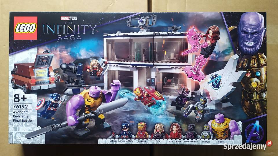 76192 Marvel Super Heroes Avengers Koniec gry Klocki