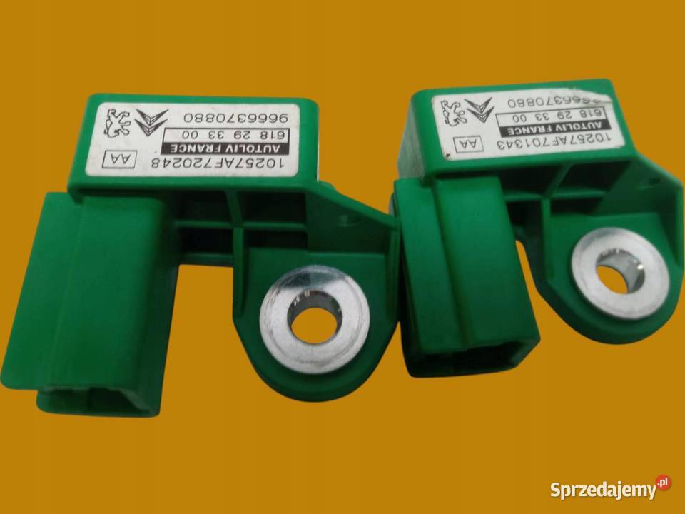 CZUJNIK SENSOR UDERZENIOWY KPL 2 9666370880 osobowe