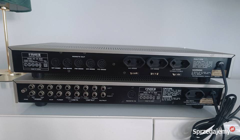 Zestaw Fischer przedwzmacniacz CC9000 j zdalnego dolnośląskie Lubań sprzedam