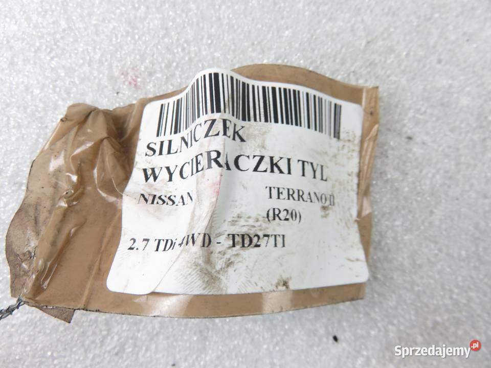 SILNICZEK WYCIERACZKI TYŁ NISSAN TERRANO II R20 Silniki wycieraczek małopolskie