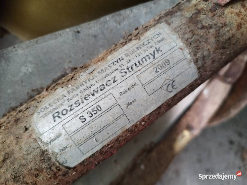 Rozsiewacz strumyk do nawozu Rozsiewacze nawozów Zamość