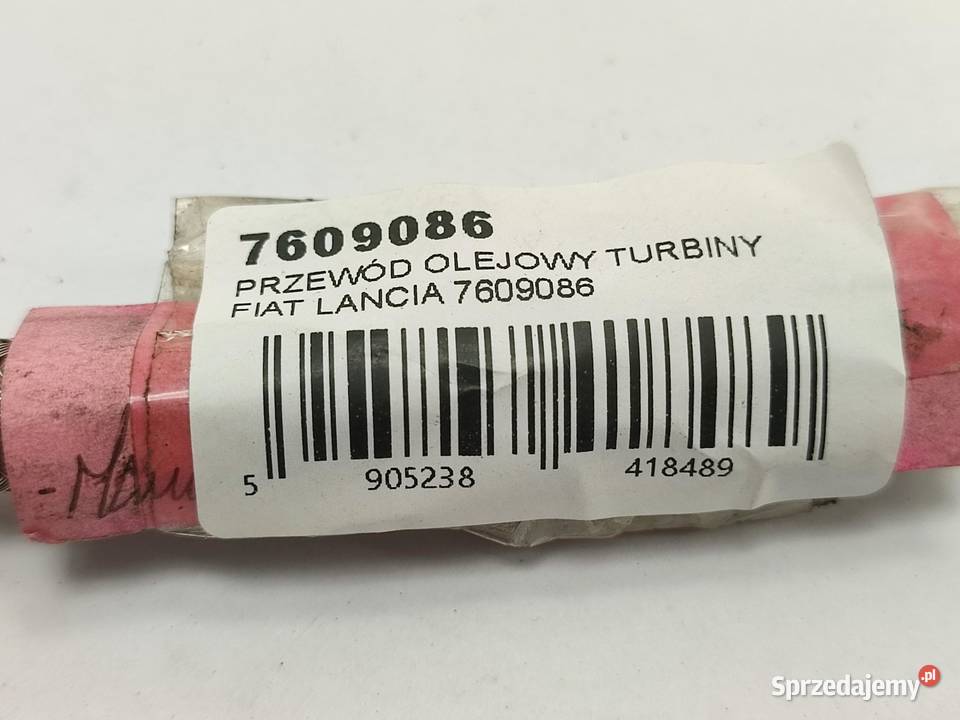 PRZEWÓD OLEJOWY TURBINY FIAT DUCATO 19 TD osobowe