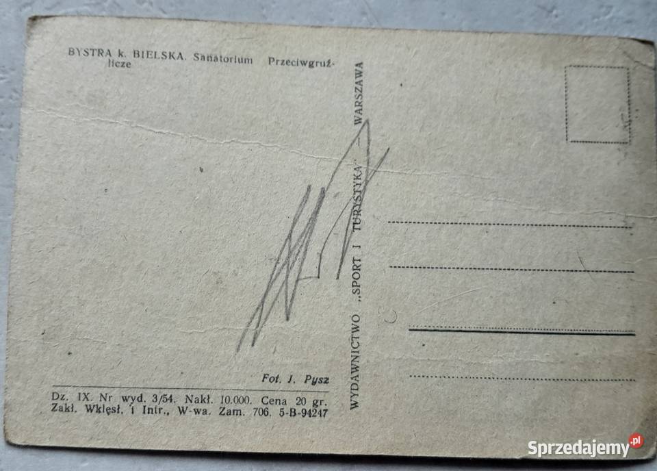 Dwie stare polskie pocztówki kartki pocztowe śląskie Dąbrowa Górnicza