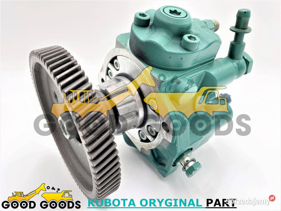 KUBOTA POMPA PALIWA COMMON RAIL V3800 1J50250501 Części do maszyn budowlanych mazowieckie Władysławów