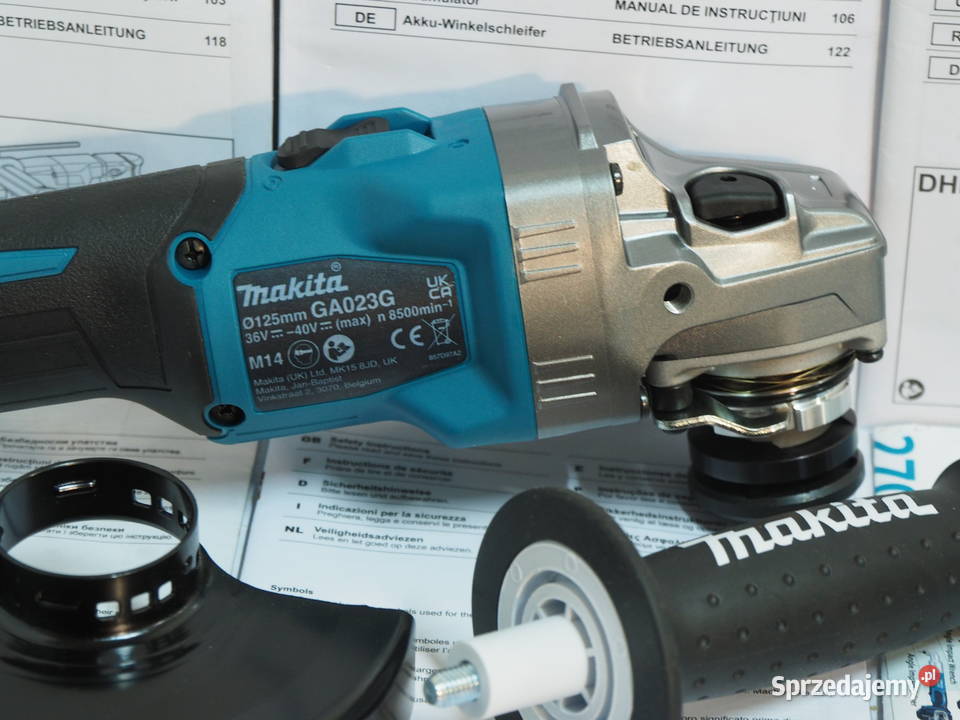 MAKITA GA 023 G szlifierka katowa 40v36v bez aku Elektryczne Michałowice