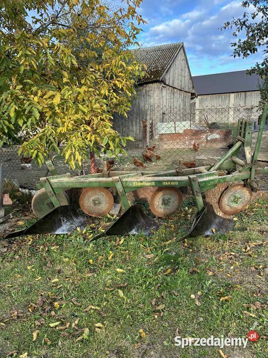Pług Eberhrdt BAR 600 3 Skibowy nieuszkodzony