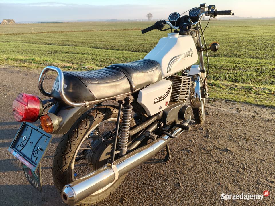 MZ ETZ 250 1988 z dokumentami do rejestracji wielkopolskie