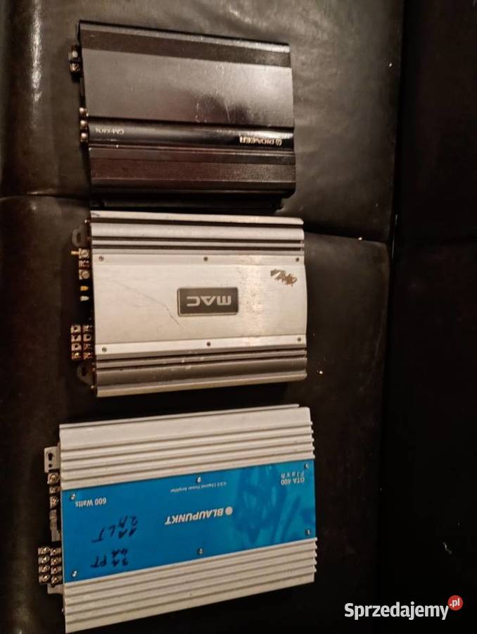 Wzmacniacz Car audio do samochodu