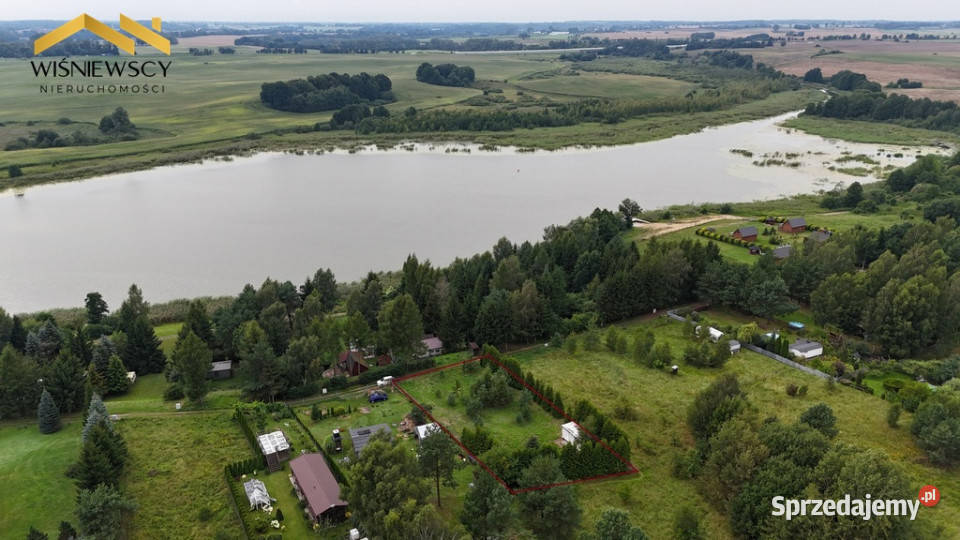 Działka letniskowa Jeziorem Sambród 1040 m Sprzedaż