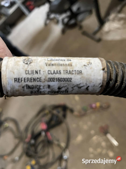 Claas Arion 550520 650620 kabel wiązka Części i osprzęt rolniczy wielkopolskie sprzedam
