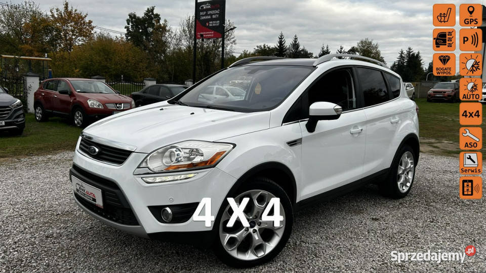Ford Kuga Titanium 4x4 I 20082012 biały Nowe Iganie