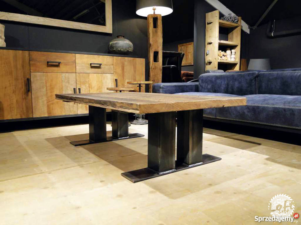 Ława kawowa industrialny loftowy Stolik kawowy dolnośląskie Wrocław