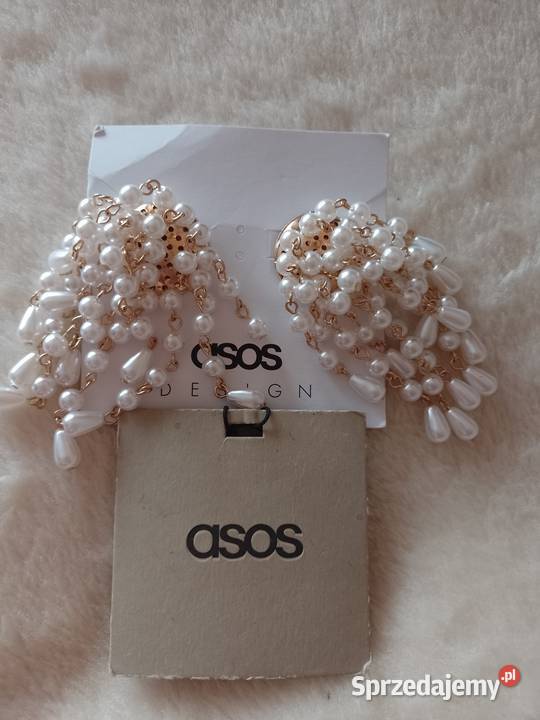 ASOSWytworne długie kolczyki ślubne z Londynu