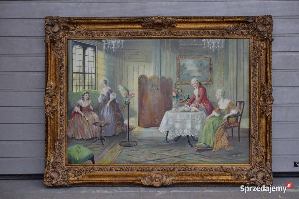 GIGA Francuska Arystokracja Francja Obraz na Kraków
