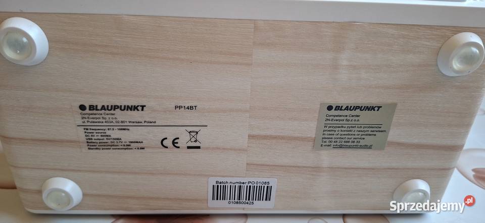 Przenośny radioodtwarzacz z Bluetooth PP14BT Kielce